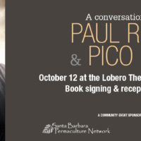 A Conversation With Paul Relis & Pico Iyer - Lobero Theatre, October 12, 2015
